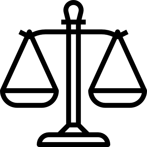 a balanced scale